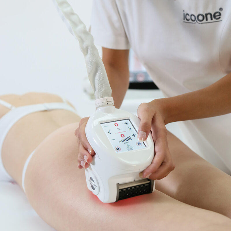 Icoone Robosolo Laser Treatment bij Inge van der Aa Huid- en Oedeemtherapie Twente / Overijssel